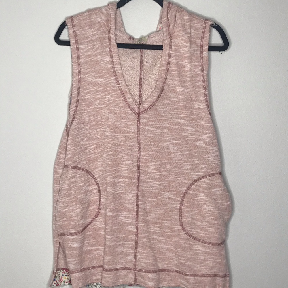 KORI Sweater Tank w/ Hood